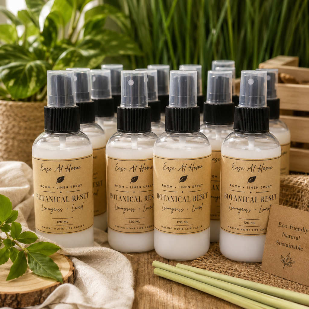Botanical Reset Room & Linen Spray – Lemongrass + Laurel | 120 mL