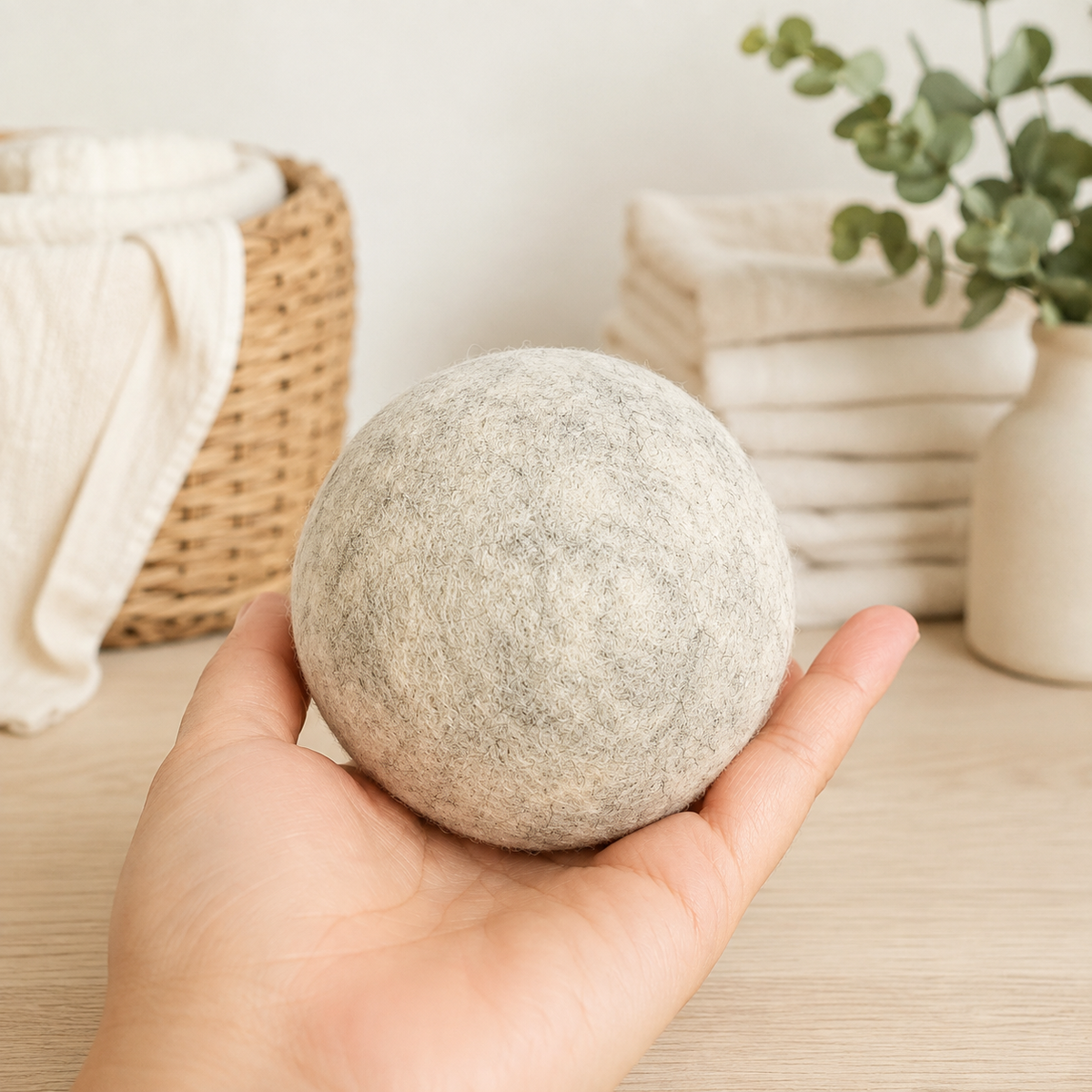 100% Wool Dryer Balls – Reusable Set of 6 | Ease at Home