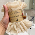 Cotton Shower Pouf | Reusable Bath Sponge & Body Scrubber