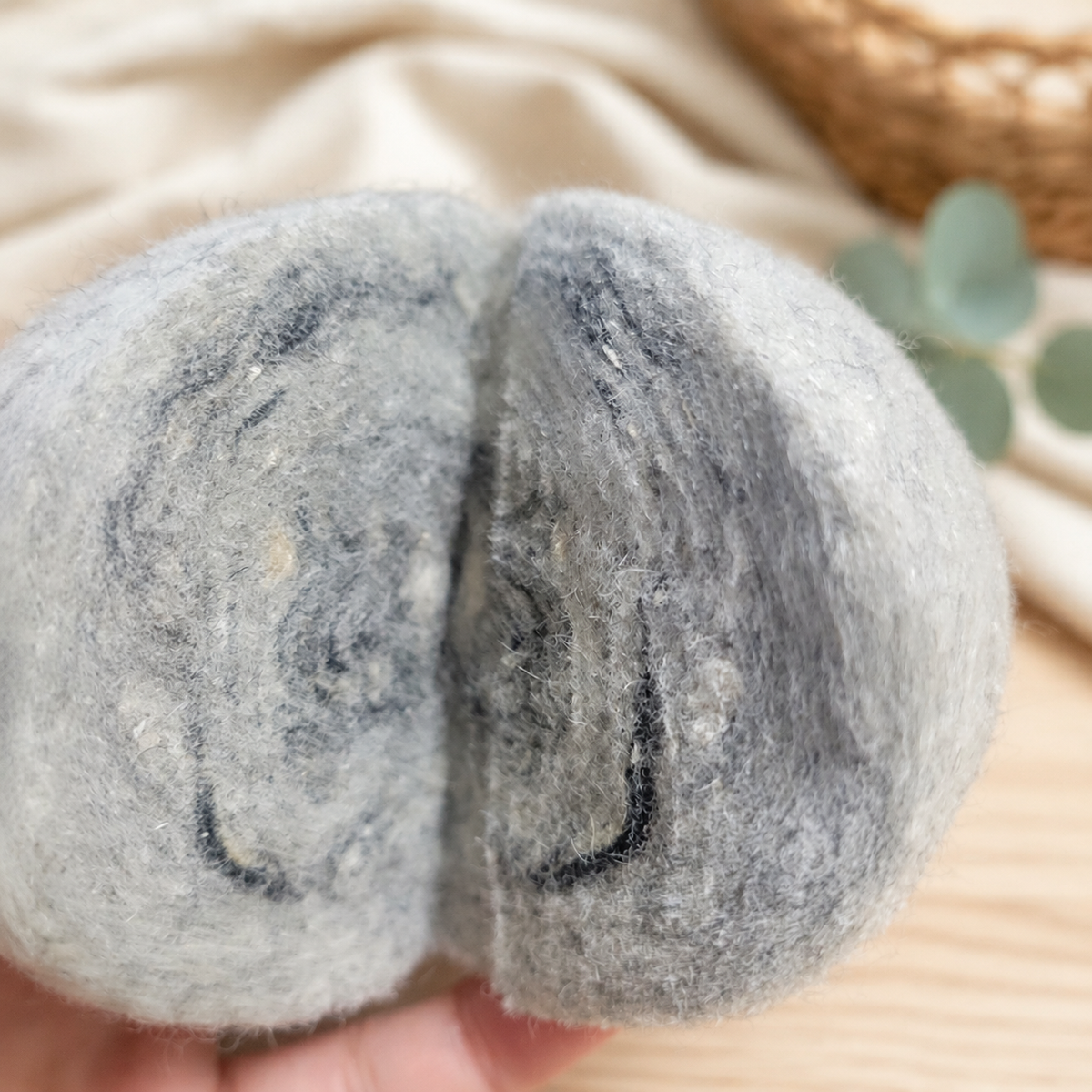100% Wool Dryer Balls – Reusable Set of 6 | Ease at Home